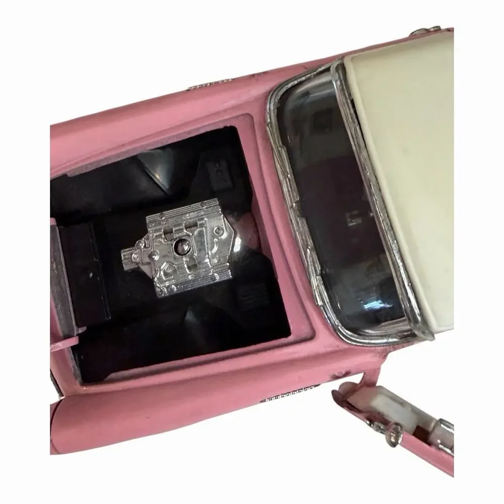 VTG 1955 1952 Pink Ford Thunderbird T Bird & Dodge Pink Truck Diecast FLAW READ